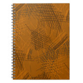 Various Pen Strokes. Seamless Texture with chaotic Notitieboek (Voorkant)