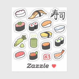 Various Sushi Sticker