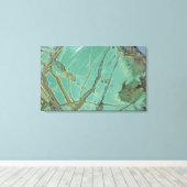 Variscite Canvas Afdruk (Insitu (Houten vloer))