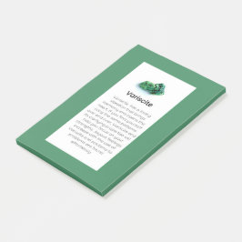 Variscite Crystal Betekenis Sieraden Post-it Notit Post-it® Notes