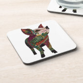 varken 1 bier onderzetter (Linkerzijde)