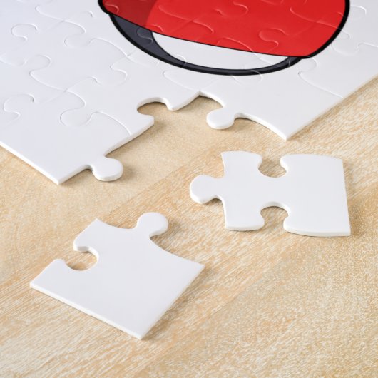 Varken als Biker met Scooter Legpuzzel (Zijkant)