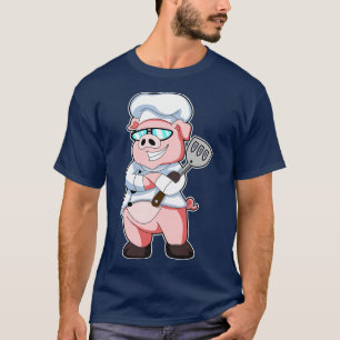 Varken als Chef met Kookbril Zonnebril schort T-shirt