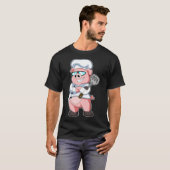 Varken als Chef met kookpron en speciale verjaarda T-shirt (Voorkant volledig)