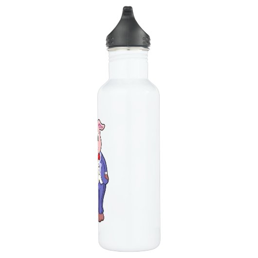 Varken als Groom met Suit Waterfles (Rechts)