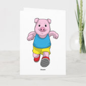 Varken als Runner op Running Kaart (Achterkant)