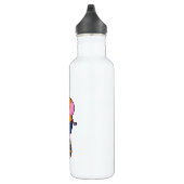 Varken als Skater met gealigneerde schaatsen Waterfles (Rechts)