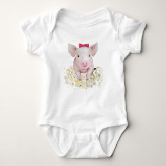 Varken babykleding, baby bodysuit, baby kleding romper