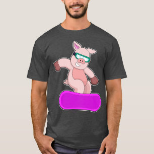 Varken bij Snowboard Sport Skibril T-shirt