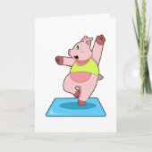 Varken bij Yoga Fitness Kaart (Voorkant)