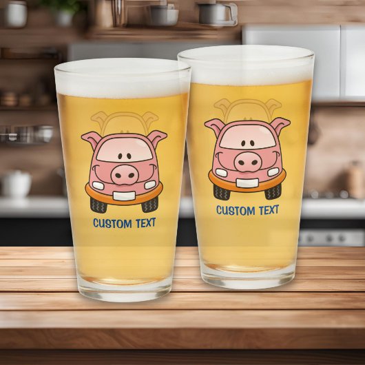 Varken Cartoon Auto Glas