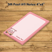 Varken Cartoon Auto Post-it® Notes