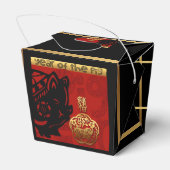 Varken Chinees Custom Jaar Zodiac Verjaardag Favor Bedankdoosjes (Achterkant)