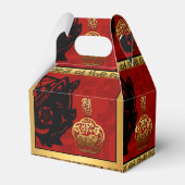 Varken Chinees Jaar Zodiac Verjaardag Favor Box 2 Bedankdoosjes (Achterkant)