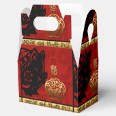 Varken Chinees Jaar Zodiac Verjaardag Favor Box 2 Bedankdoosjes (Geopend)