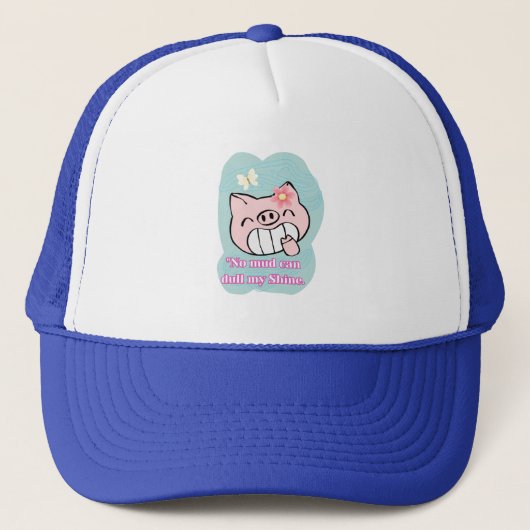 varken citaat trucker pet (Voorkant)