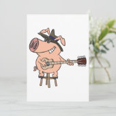 Varken dat de Blues Speelt Kaart (Staand voorkant)