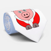 Varken Design Kerstmis Stropdas (Opgerold)