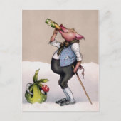 varken Drink Briefkaart (Voorkant)