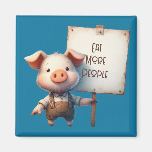Varken - Eet Meer Mensen Magneet (Voorkant)