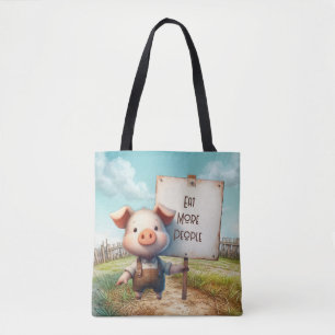 Varken - Eet Meer Mensen Tote Bag