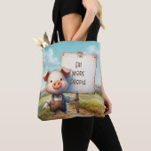 Varken - Eet Meer Mensen Tote Bag (Dichtbij)