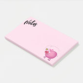 Varken en bijenvrienden post-it® notes (Schuin)