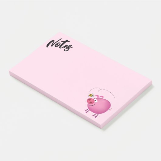 Varken en bijenvrienden post-it® notes (Schuin)