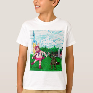 Varken en Raccoon en een Rocket T-shirt