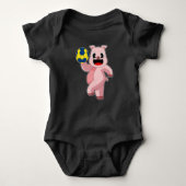 Varken Handbal Speler Handbal Romper (Voorkant)