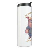 Varken Hardnekkig Deal Met Het Schattig Schattig G Thermosbeker (Gedraaid links)