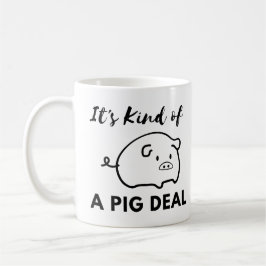 Varken Humor: Het is een BIG (Pig) Deal Koffiemok
