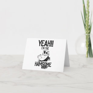 Varken Humor: Ik ben de knappe (Hamsone) 1 BLANK K Kaart