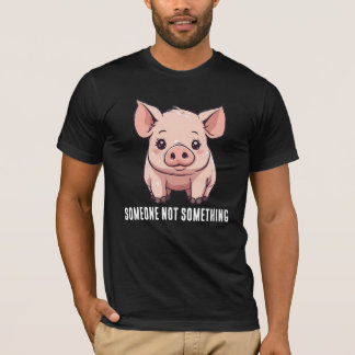 VARKEN IEMAND NIET IETS T-SHIRT