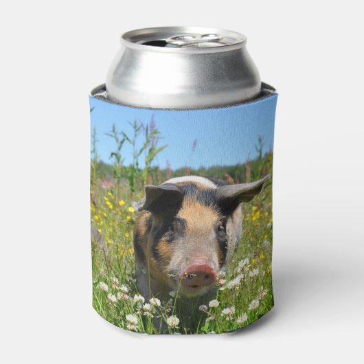 Varken in de Natuur Blikjeskoeler (Blikje Voorkant)