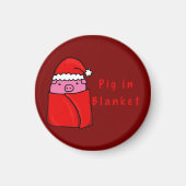 Varken in deken magneet (Voorkant)