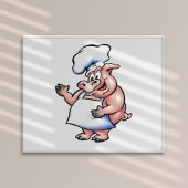 Varken in een Poster van het Schort