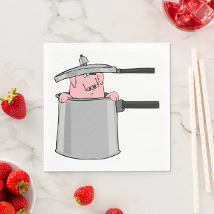 Varken in een Pot Servet