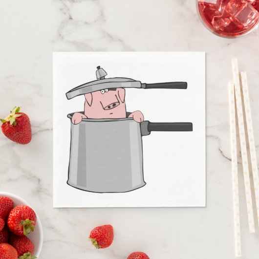 Varken in een potje servet (Insitu)