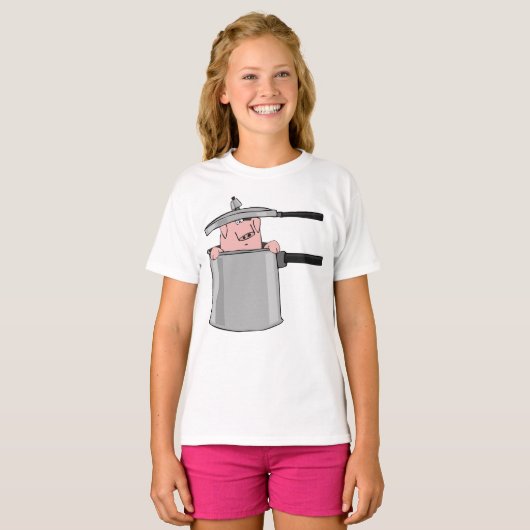Varken in een potje t-shirt (Voorkant volledig)