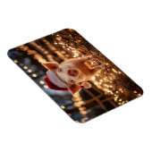 Varken in een Santa Hat Flexibel Magneet (Rechterzijde)