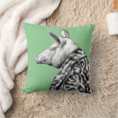 Varken in Jaguar bontjas (Moegi) Kussen (Deken)