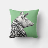 Varken in Jaguar bontjas (Moegi) Kussen (Achterkant)