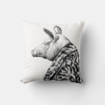 Varken in jaguar bontjas (sneeuw)