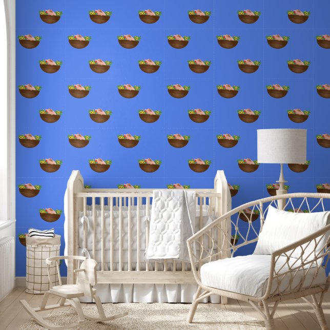 Varken in pan behang (Kinderen)