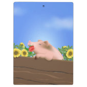 Varken in pan klembord (Achterkant)