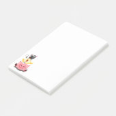 Varken Kip en Muis Vrienden Grappige Sticky Notes (Schuin)
