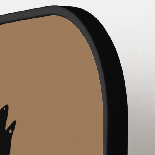 Varken Leven grappig dier silhouet Pickleball Paddle (Links Detail)