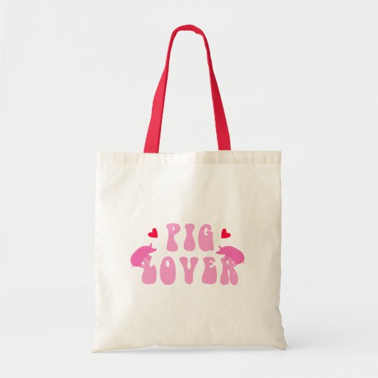 Varken liefhebber_01 tote bag (Voorkant)