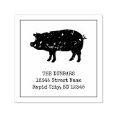  varken logo Zelfinkt retour adres stempels (Design)